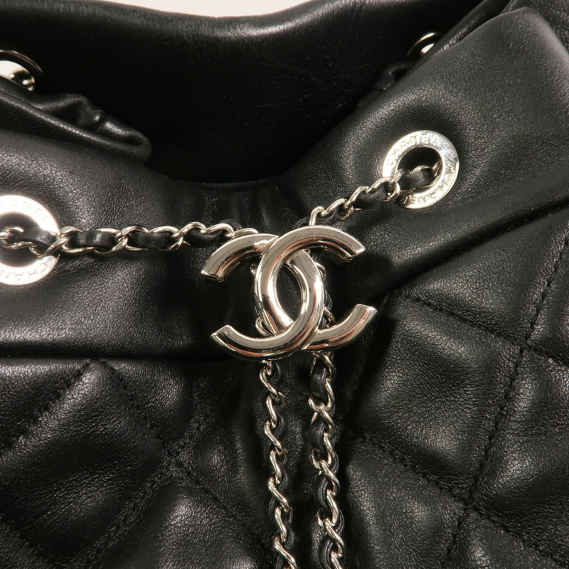 CHANEL 羊皮皮革Chain Shoulder Bag鏈帶肩背袋-8