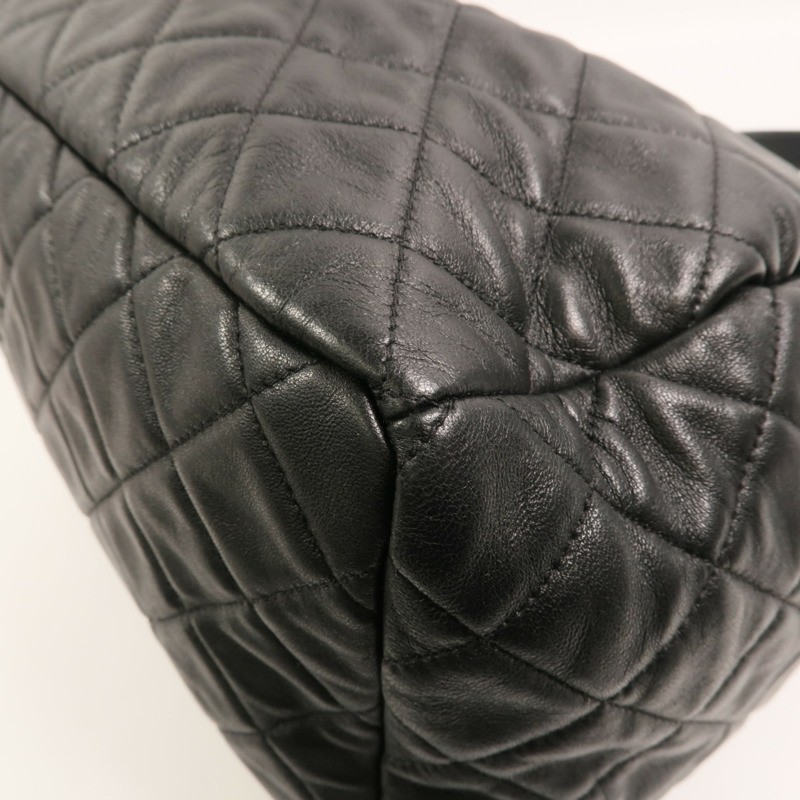 CHANEL 羊皮皮革Chain Shoulder Bag鏈帶肩背袋-12