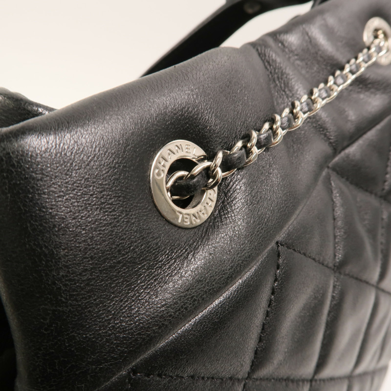 CHANEL 羊皮皮革Chain Shoulder Bag鏈帶肩背袋-16