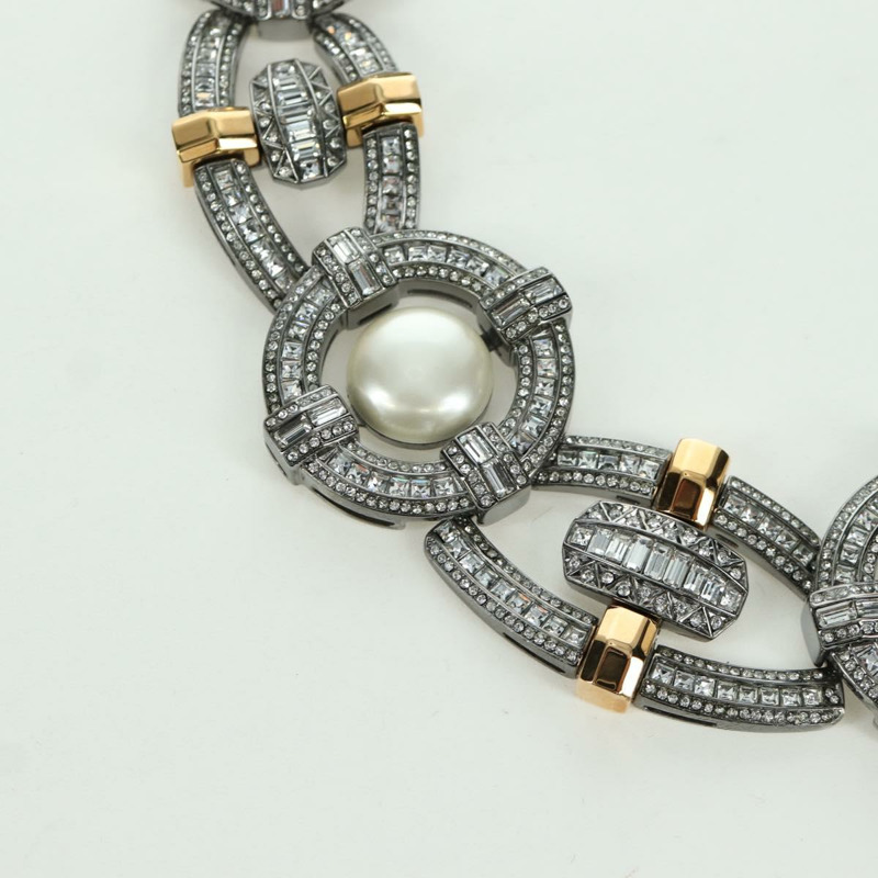 【日本直送】路易威登 Collier LV Windsor 金屬銀色手鍊 MP2199 LV Auth LNZ615SM-2