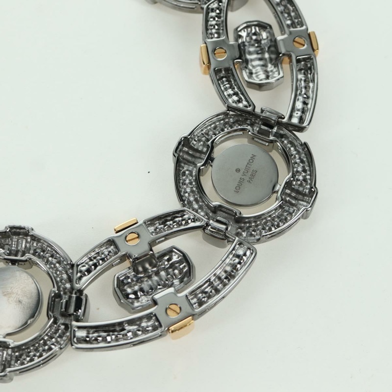 【日本直送】路易威登 Collier LV Windsor 金屬銀色手鍊 MP2199 LV Auth LNZ615SM-13