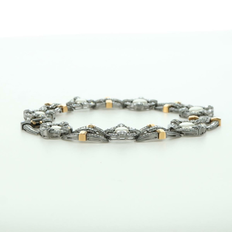 【日本直送】路易威登 Collier LV Windsor 金屬銀色手鍊 MP2199 LV Auth LNZ615SM-16