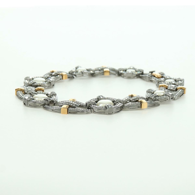 【日本直送】路易威登 Collier LV Windsor 金屬銀色手鍊 MP2199 LV Auth LNZ615SM-17