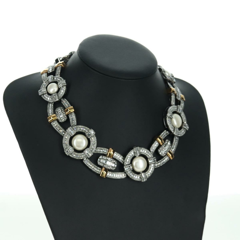 【日本直送】路易威登 Collier LV Windsor 金屬銀色手鍊 MP2199 LV Auth LNZ615SM-20