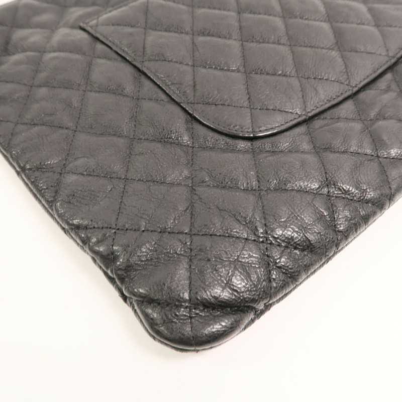 CHANEL 牛皮皮革Clutch手拿包-14