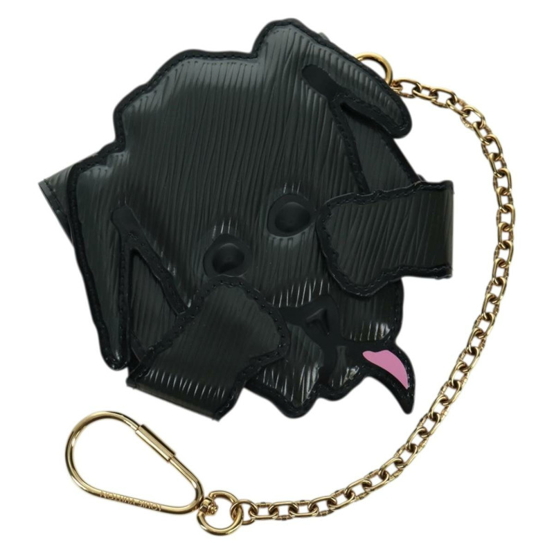 【日本直送】路易威登 Epi Dog 卡包 黑色 M63897 LV Auth LNZ614SAM-0