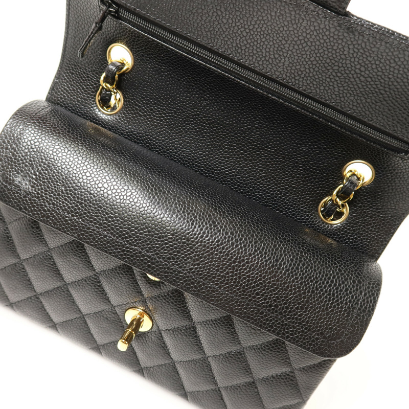 CHANEL 牛皮皮革Classic 25鏈帶肩背袋-4