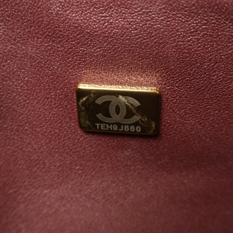 CHANEL 牛皮皮革Classic 25鏈帶肩背袋-7