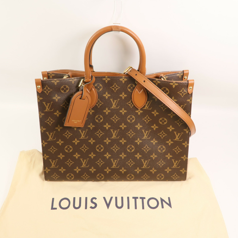 LOUIS VUITTON Monogram OnTheGo Organizer肩背袋-8