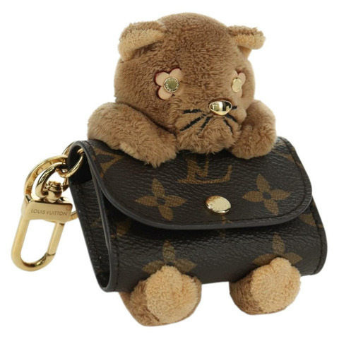 路易威登 Monogram LV 可愛吊飾 M01561 LV 正品 AMZ464M