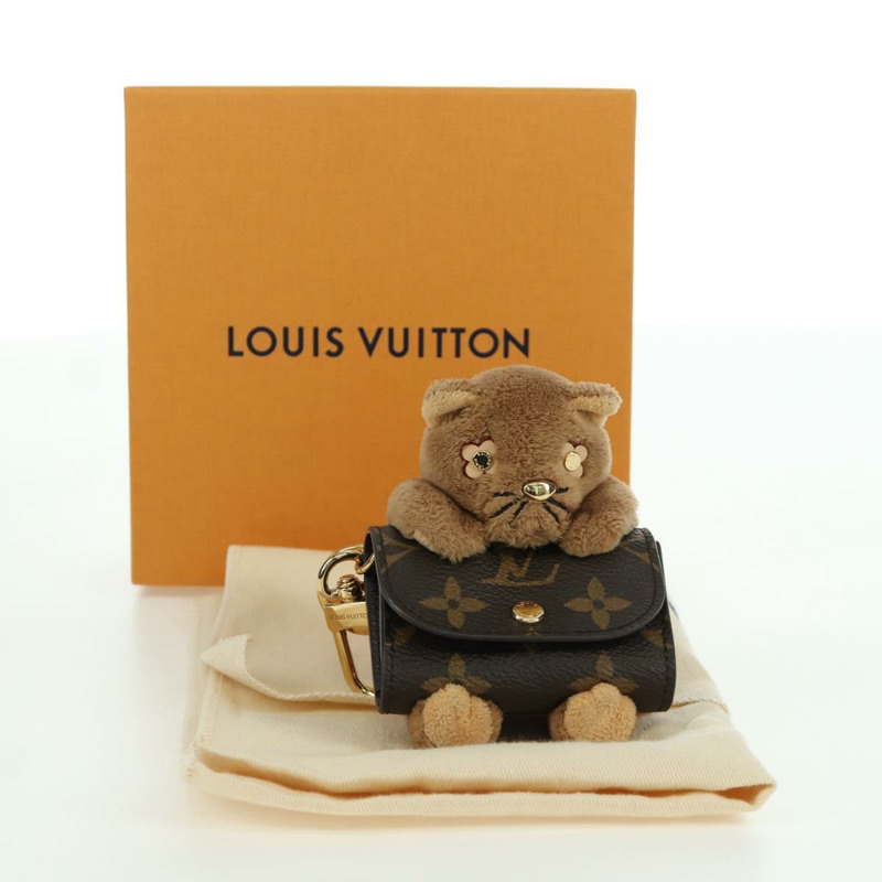 【日本直送】路易威登 Monogram LV 可愛吊飾 M01561 LV 正品 AMZ464M-11