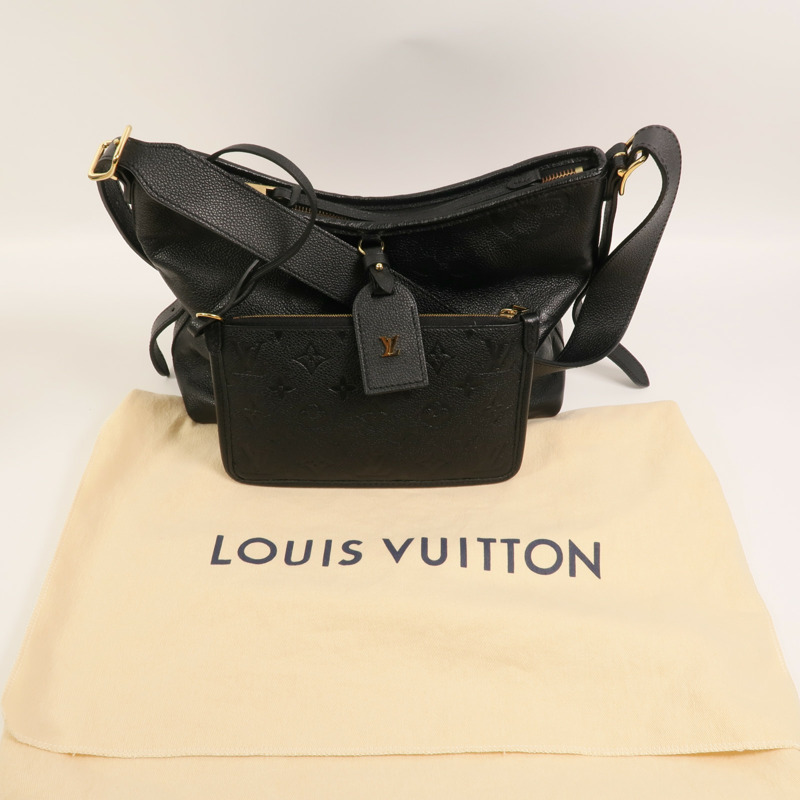 LOUIS VUITTON Monogram Empreinte Carryall PM肩背袋-8