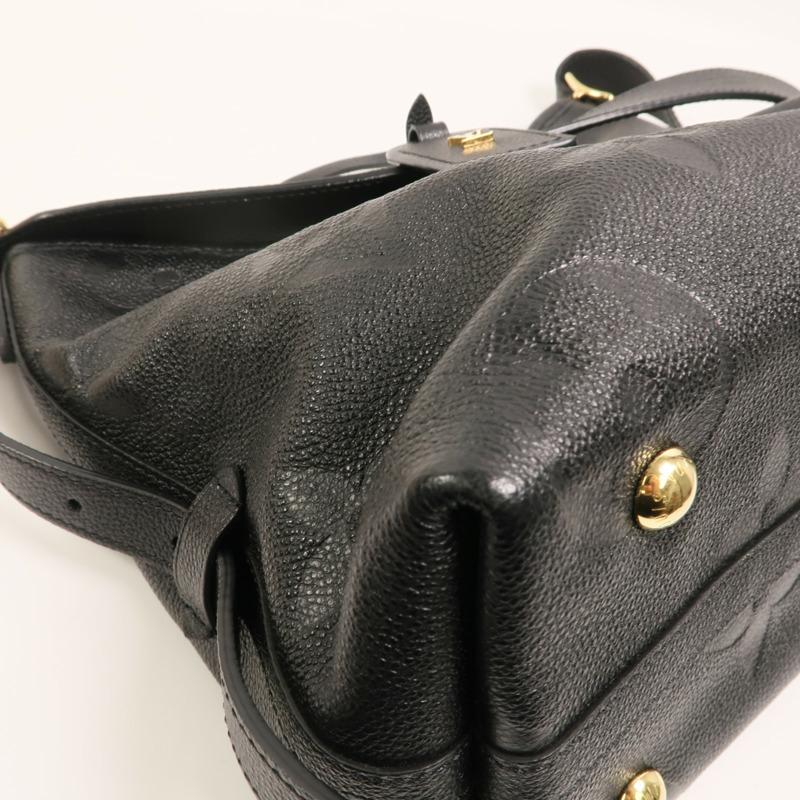 LOUIS VUITTON Monogram Empreinte Carryall PM肩背袋-11