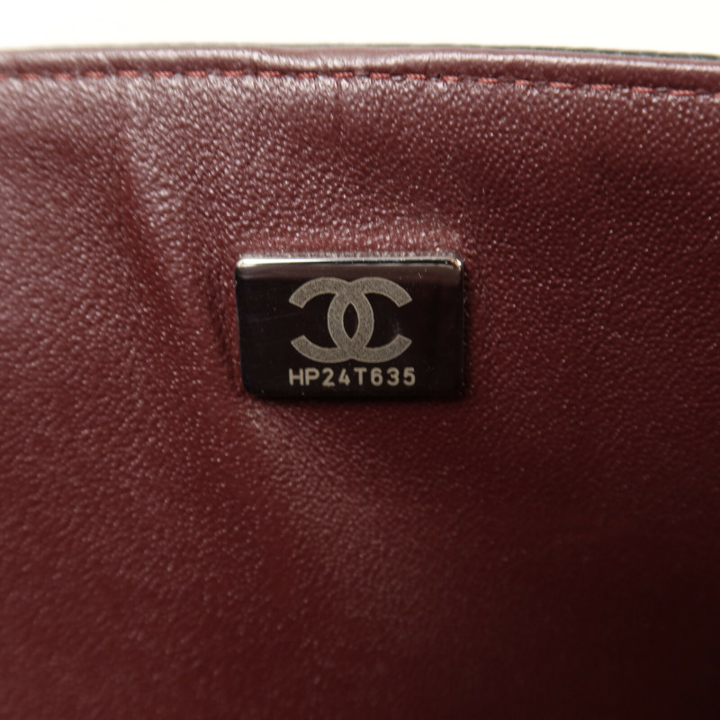 CHANEL 牛皮皮革Classic 25鏈帶肩背袋-6