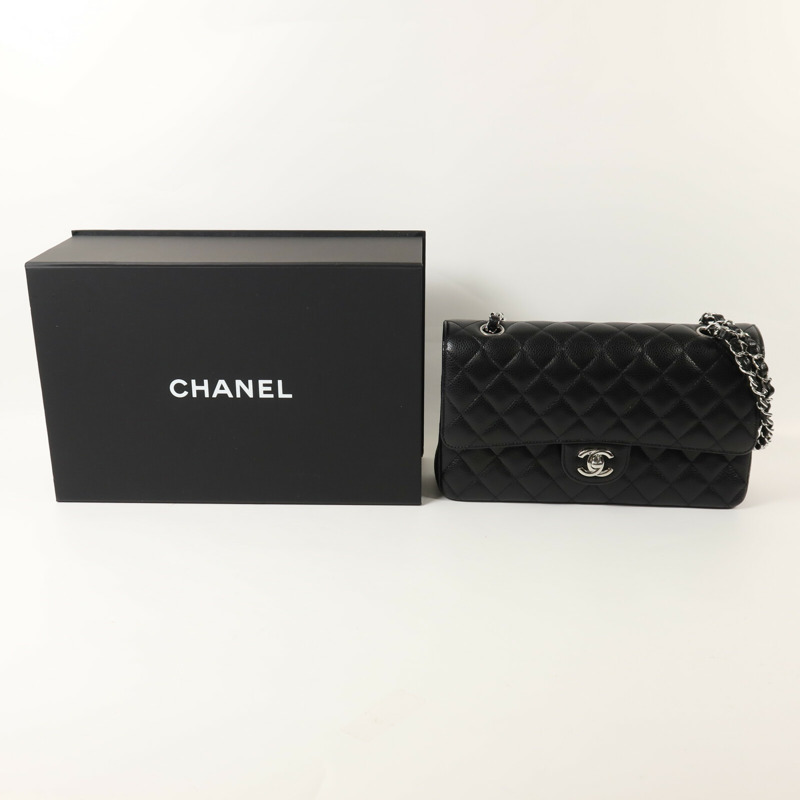 CHANEL 牛皮皮革Classic 25鏈帶肩背袋-8