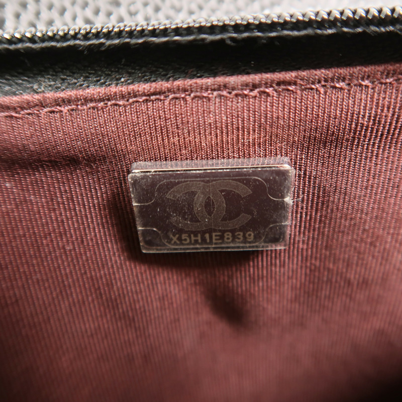 CHANEL 牛皮皮革WOC Wallet On Chain鏈帶肩背袋-7