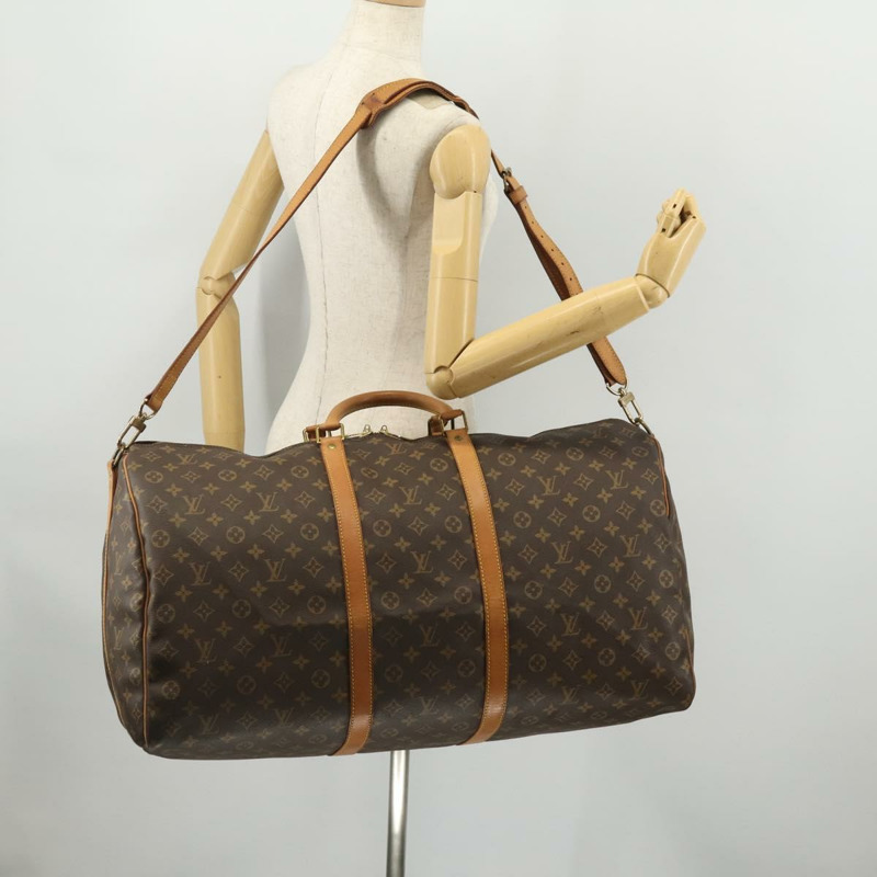 【日本直送】路易威登 Monogram Keepall Bandouliere 60 波士頓包 M41412 LV Auth ep13887-23