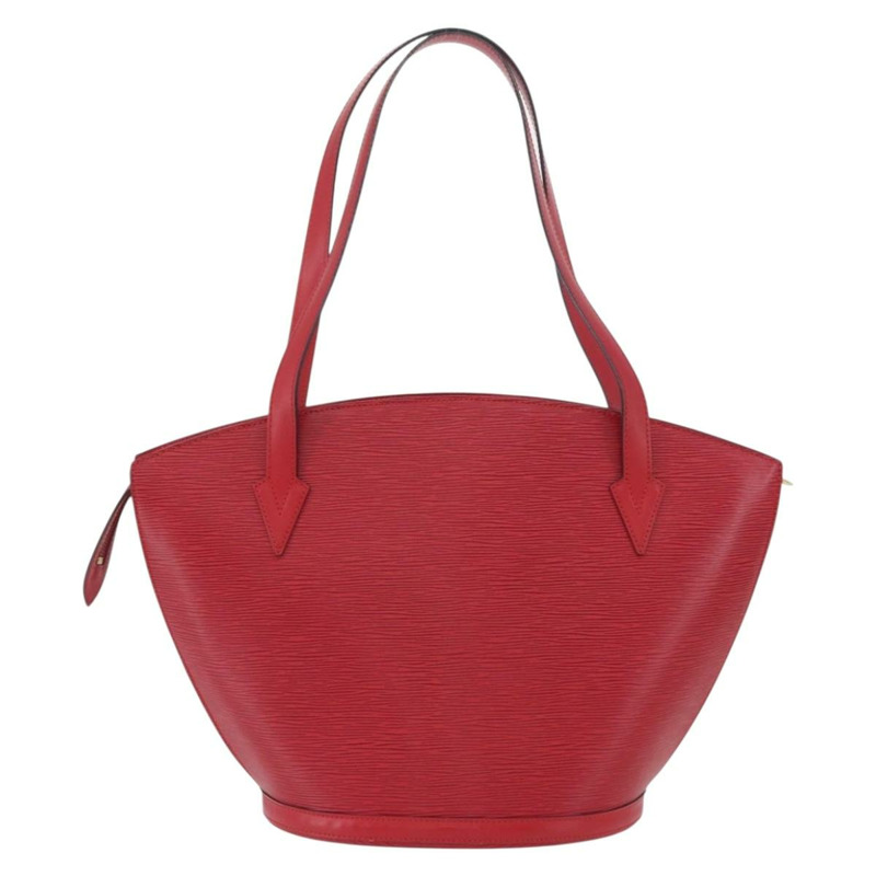 【日本直送】路易威登 Epi Saint Jacques 購物單肩包 紅色 M52277 正品 am11107A-1