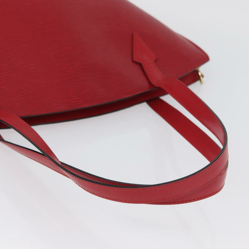 【日本直送】路易威登 Epi Saint Jacques 購物單肩包 紅色 M52277 正品 am11107A-6