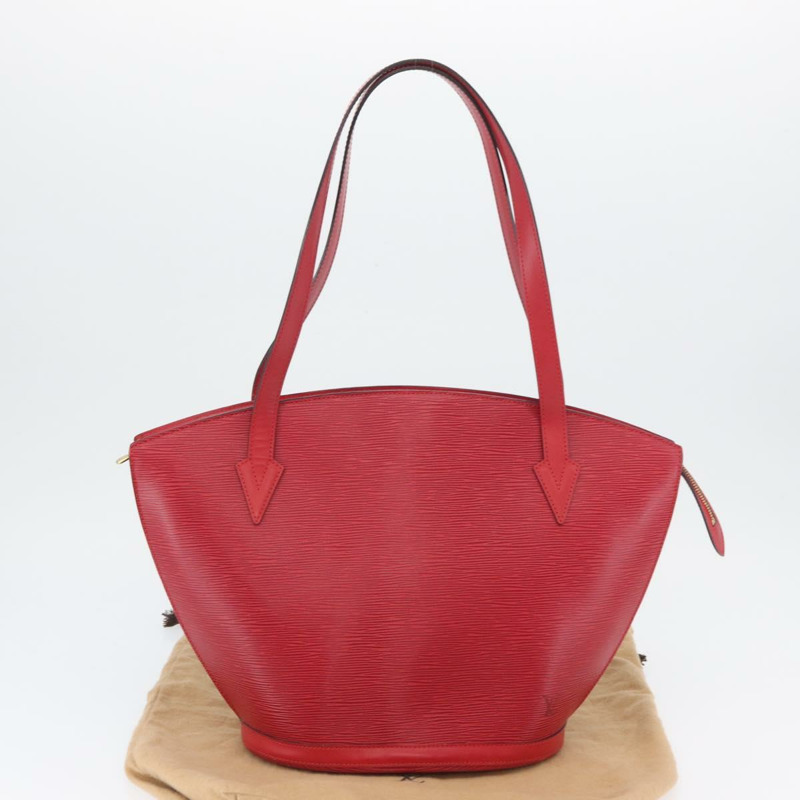 【日本直送】路易威登 Epi Saint Jacques 購物單肩包 紅色 M52277 正品 am11107A-11