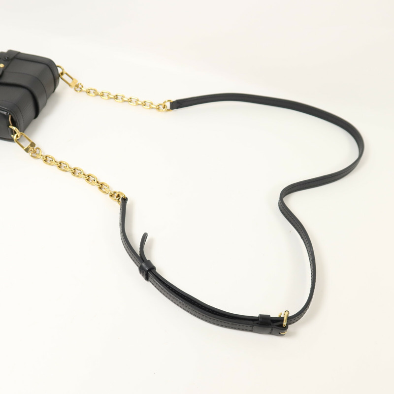 LOUIS VUITTON Epi Pochette Trunk Verticale鏈帶肩背袋-7
