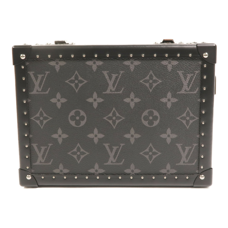 LOUIS VUITTON Monogram Eclipse Clutch Box肩背袋-1