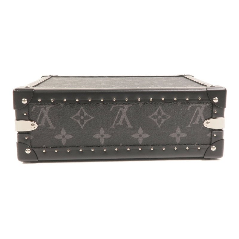 LOUIS VUITTON Monogram Eclipse Clutch Box肩背袋-3