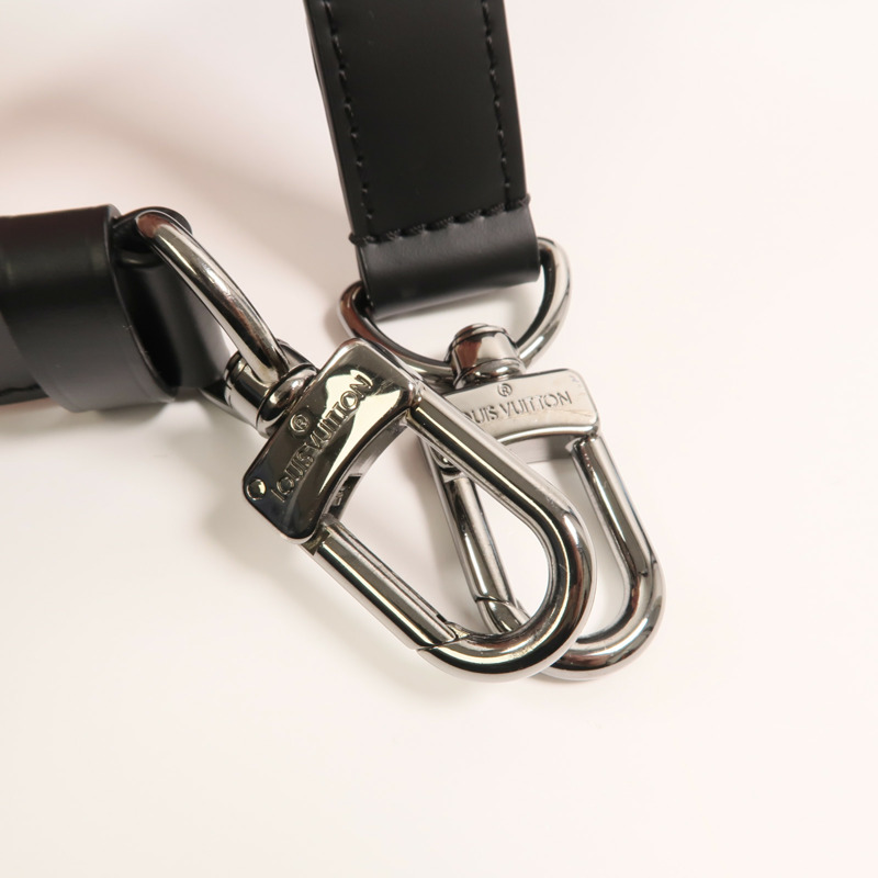 LOUIS VUITTON Monogram Eclipse Clutch Box肩背袋-14