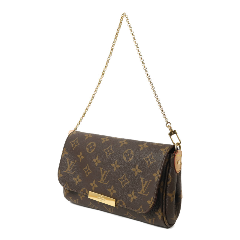 LOUIS VUITTON Monogram Favorite MM鏈帶手挽肩背兩用袋-2