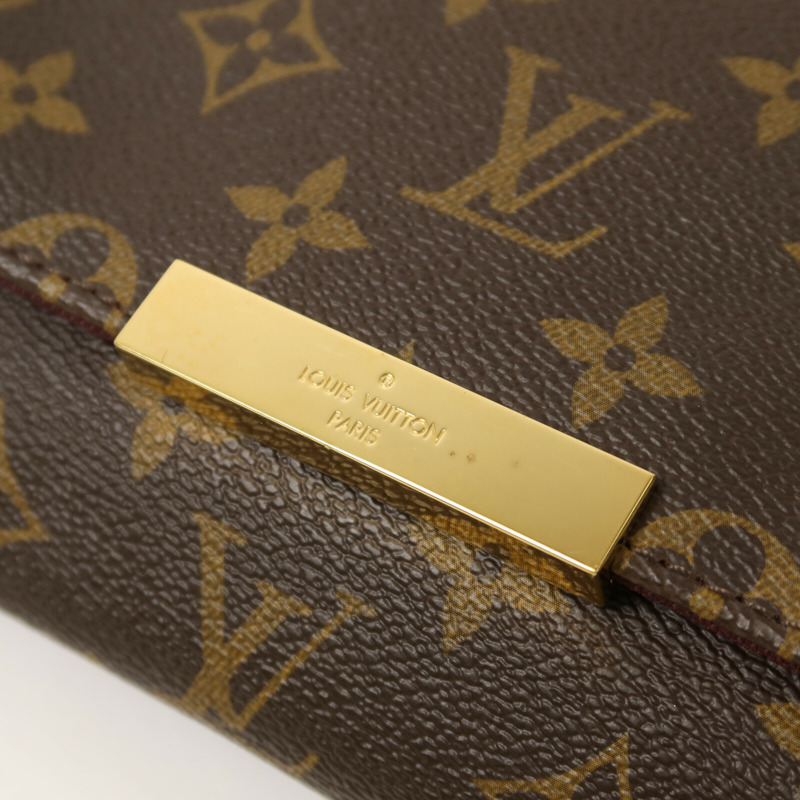 LOUIS VUITTON Monogram Favorite MM鏈帶手挽肩背兩用袋-9