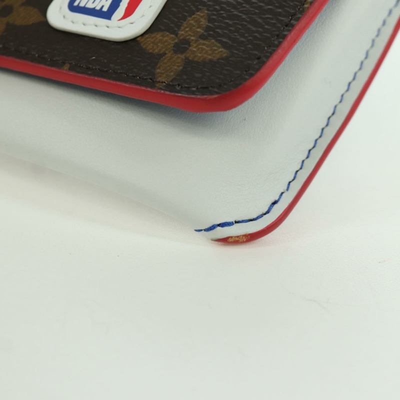 【日本直送】路易威登 Monogram NBA Etui Lunette Woody 眼鏡盒 GI0561 Auth AMZ110M-13