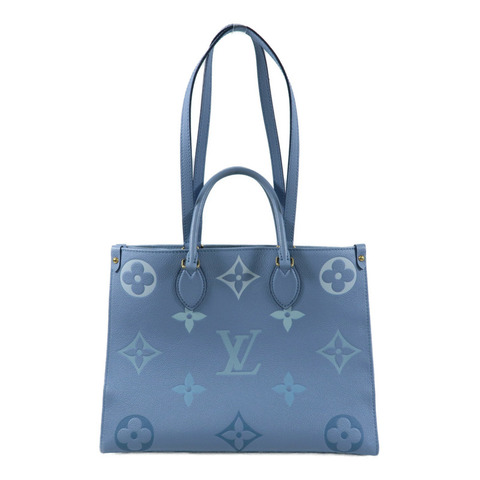 LOUIS VUITTON Monogram Empreinte On The Go MM手挽肩背兩用袋