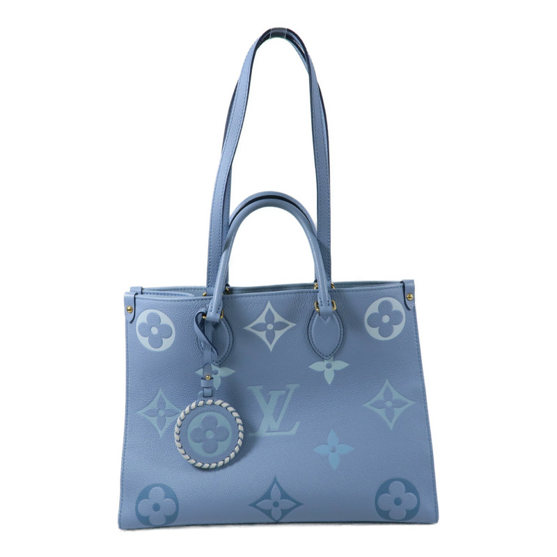 LOUIS VUITTON Monogram Empreinte On The Go MM手挽肩背兩用袋-2