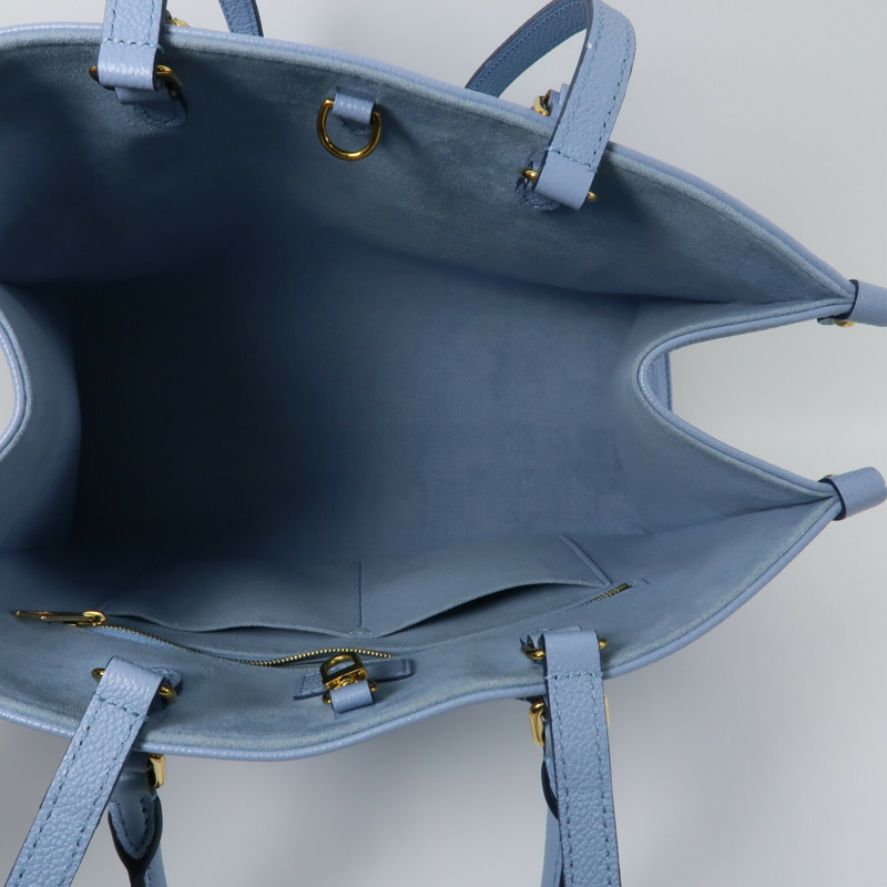 LOUIS VUITTON Monogram Empreinte On The Go MM手挽肩背兩用袋-4