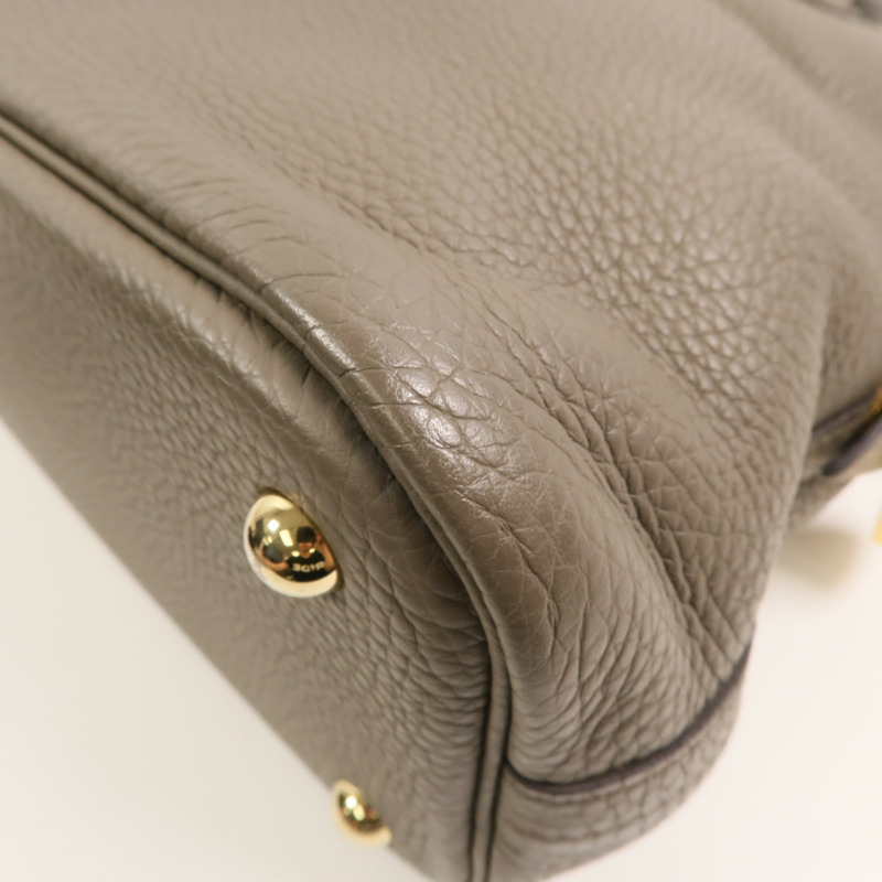 HERMES Togo皮革Bolide 31手挽袋Etain-14