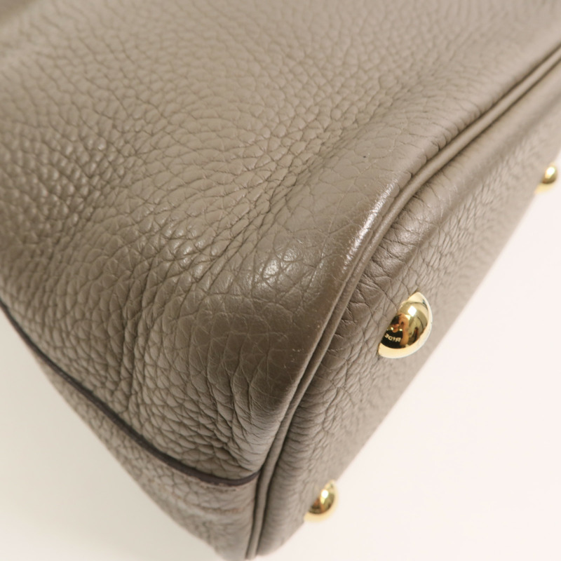 HERMES Togo皮革Bolide 31手挽袋Etain-15