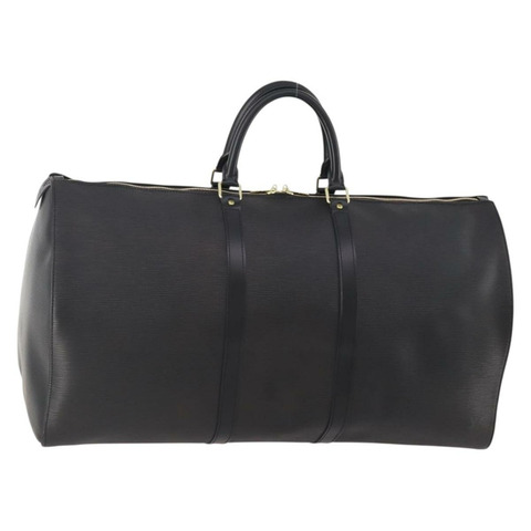 路易威登 Epi Keepall 60 波士頓包 黑色 M42942 LV 正品 LNZ881SAV
