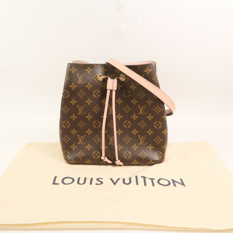 LOUIS VUITTON Monogram Neo Noe金扣肩背袋-9