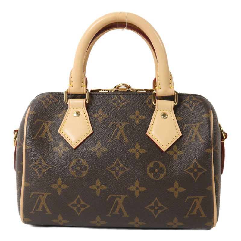 LOUIS VUITTON Monogram Speedy Bandouliere 20手挽肩背兩用袋-1