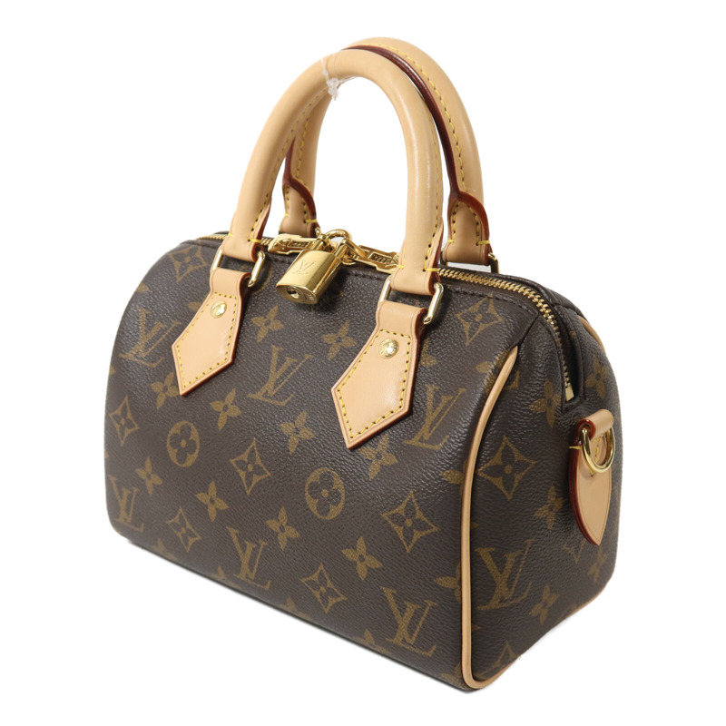 LOUIS VUITTON Monogram Speedy Bandouliere 20手挽肩背兩用袋-2