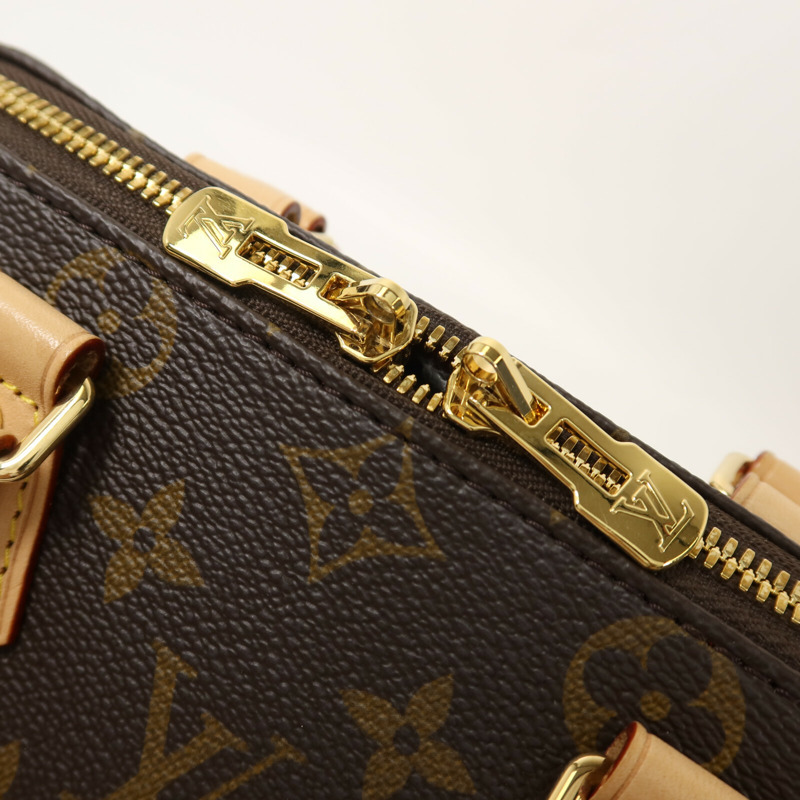 LOUIS VUITTON Monogram Speedy Bandouliere 20手挽肩背兩用袋-8