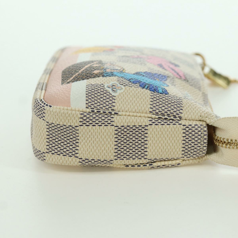 【日本直送】路易威登 Damier Azur 迷你手拿包配件包 N64451 LV 正品 AMZ456M-3