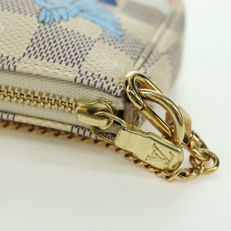 【日本直送】路易威登 Damier Azur 迷你手拿包配件包 N64451 LV 正品 AMZ456M-8