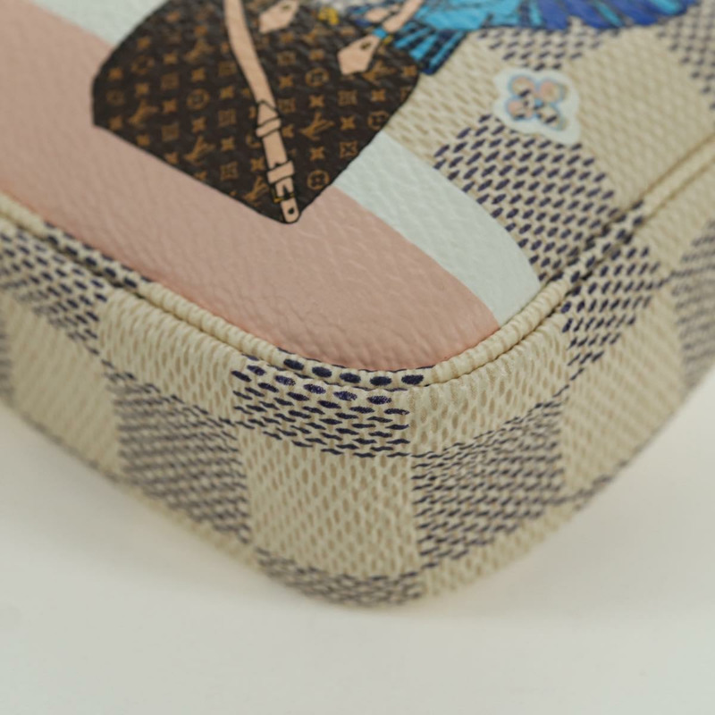 【日本直送】路易威登 Damier Azur 迷你手拿包配件包 N64451 LV 正品 AMZ456M-14