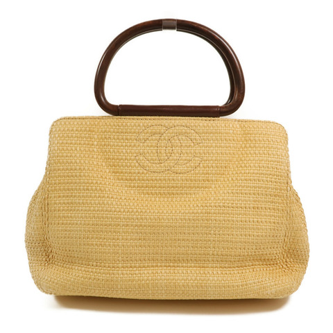 CHANEL Raffia Hand Bag手挽袋