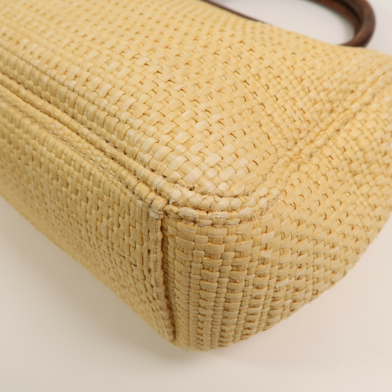 CHANEL Raffia Hand Bag手挽袋-13