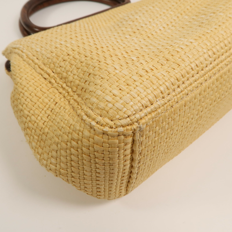 CHANEL Raffia Hand Bag手挽袋-14