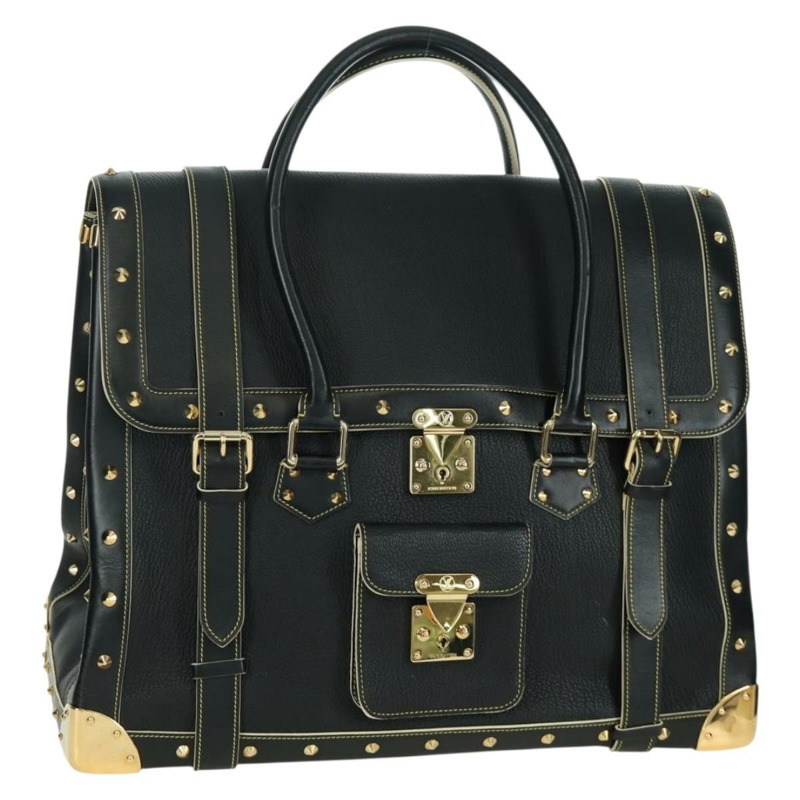 【日本直送】路易威登 Suhari Extravagan 手提包 黑色真皮 LV 正品 AMZ548SM-0