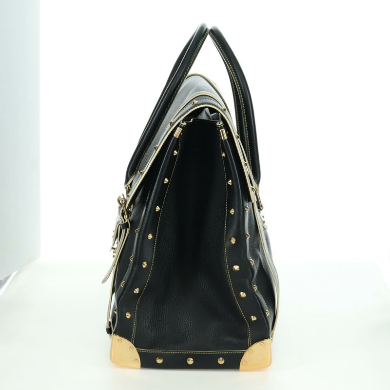 【日本直送】路易威登 Suhari Extravagan 手提包 黑色真皮 LV 正品 AMZ548SM-2