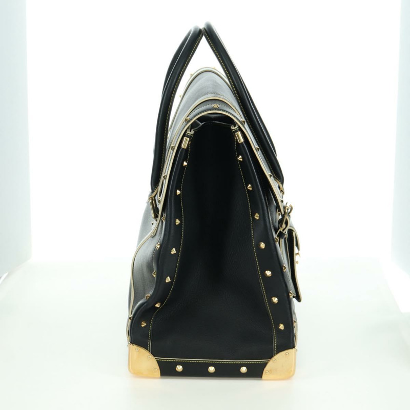 【日本直送】路易威登 Suhari Extravagan 手提包 黑色真皮 LV 正品 AMZ548SM-3